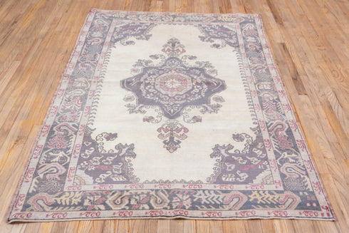 Vintage Oushak Area Rug (5' x 7')
